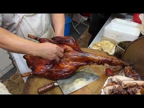 人气排队王烧腊老店 #roastedduck #streetfood #food  #燒鴨 #delicious #bbqpork #roastedgoose  #bbqduck