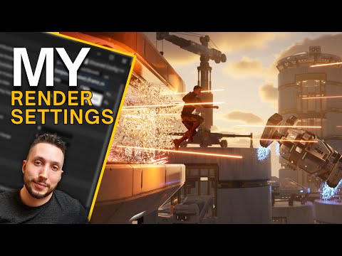 My Cinematic Render Settings in Unreal Engine 5 (And how to make a video file)