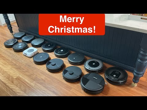 Robot Vacuum Running! Christmas Edition