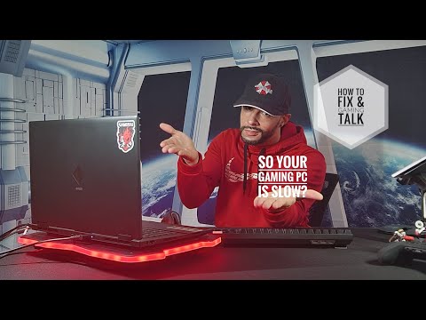•Windows Laptop Gaming PC Running Slow | Tips On How To Fix, HP Omen 16 & Gaming Talk!
