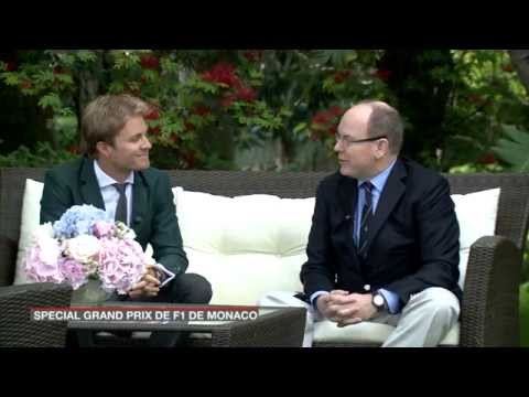 Nico Rosberg: French Interview with Prince Albert