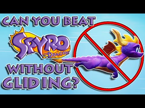 Can You Beat Spyro The Dragon Without Gliding?