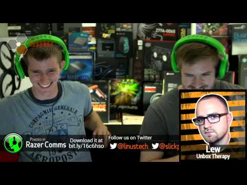 The WAN Show : Chromecast, Linus Pissed Himself, 4K Monitors, and Guest LEW - July 26, 2013
