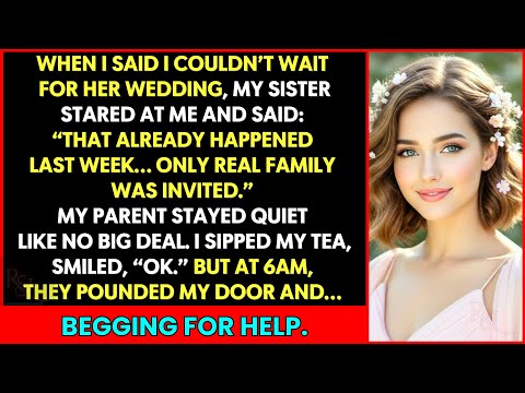 I Was Excited for My Sister's Wedding, But She said "ONLY FOR A REAL FAMILY". So I Did What Nobody..