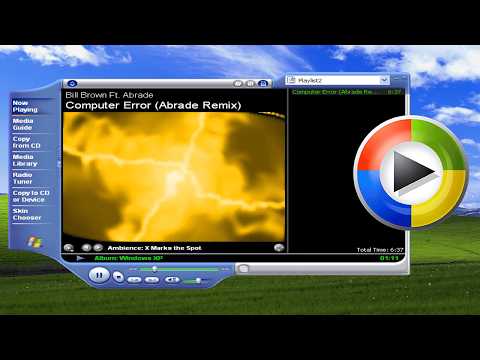 Windows XP - Media Visualizations.