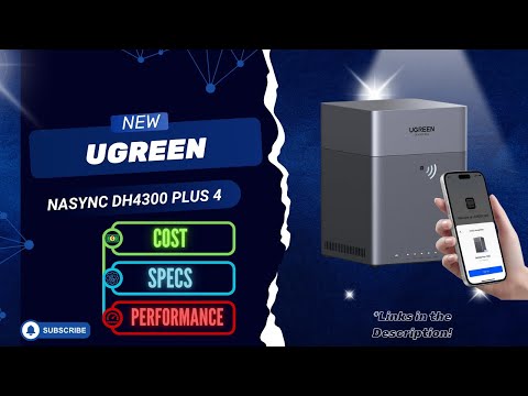 UGREEN NASync DH4300 Plus Review | 4-Bay Desktop NAS with 120TB Capacity