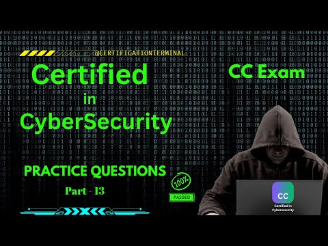 13. Master Certified in CyberSecurity [CC Exam]: Top Practice Questions