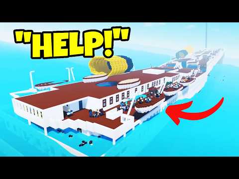 Sinking THE TITANIC in the Most REALISTIC Sinking Game!  | Roblox