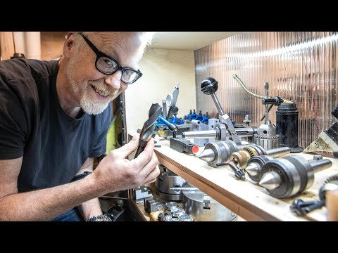 Adam Savage Sets Up His Shop's Second Lathe!