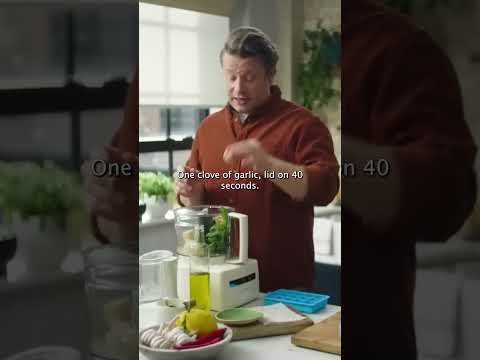 Easy Homemade Pesto In 40 Seconds! #shorts #food