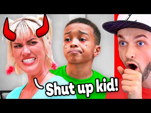 Kid gets an EVIL babysitter! (SHOCKING)