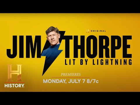 (Official Trailer) Jim Thorpe: Lit by Lightning Premieres July 7 at 8/7c | HISTORY