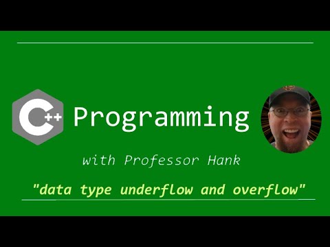 C++ Overflow and Underflow // What it is, why it happens, and an example