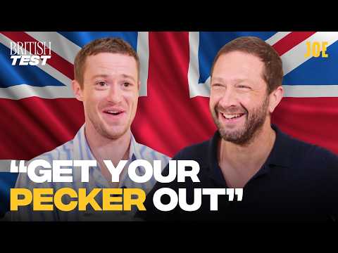 Ebon Moss-Bachrach & Joseph Quinn Take On The British Test "Get your pecker out"