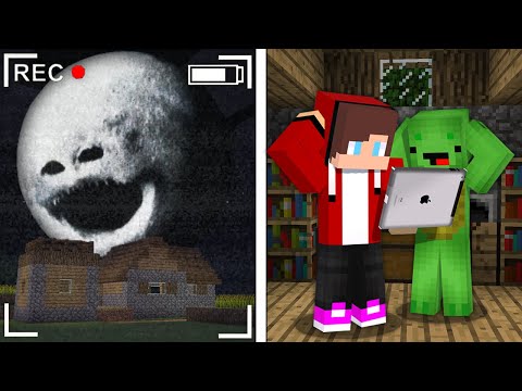 JJ and Mikey Watch The MOON WOKE UP on The Cameras ?!