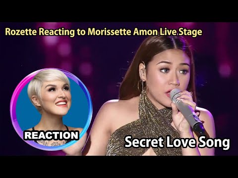Vocal Coach Rozette Reacts to Morissette Amon「Secret Love Song」LIVE STAGE #morissetteamon #littlemix