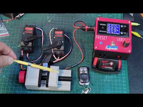 Remote servo controller for Outriggers and Axle drop