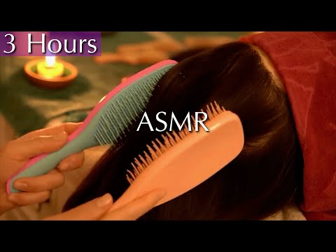 💜ASMR Hair Brushing💜 Love, Peace, and Tingles : ASMR for Healing Rest 😇🌿 No Talking