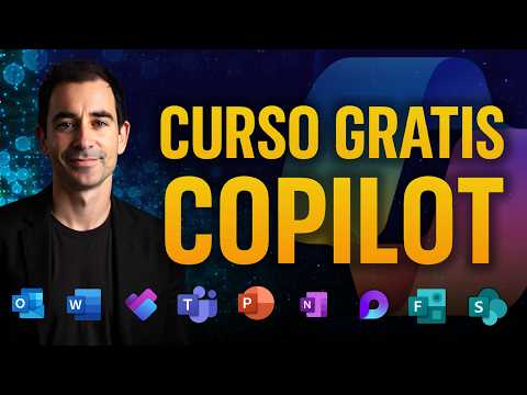 💻 [Curso Completo 3,5 horas] COPILOT Microsoft 365 🟧 Excel Word Outlook Teams Planner SharePoint 🚀