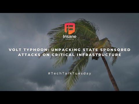 Volt Typhoon: Unpacking State Sponsored Living-Off-the-Land Attacks on Critical Infrastructure