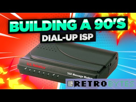How 90s dial-up Internet worked, and let's make our own ISP.