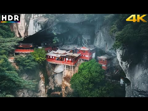 China’s Most Insane Cliff House: Hanging Inside a Cave