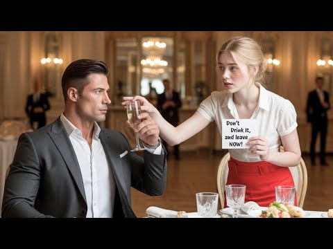 Die Kellnerin warnte  „Trink es nicht und geh!“ – Der CEO hielt ihre Hand und sprach…