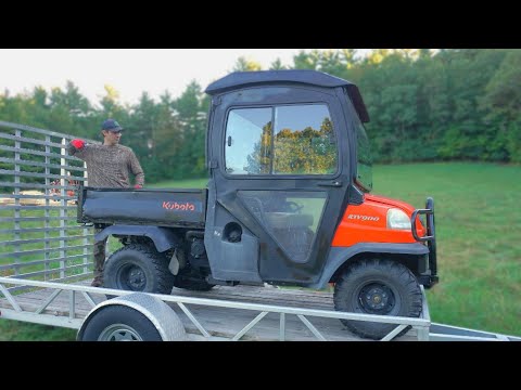 CHEAP Kubota Diesel Auction Find UTV Has Bad Engine Knock. Is It Junk?