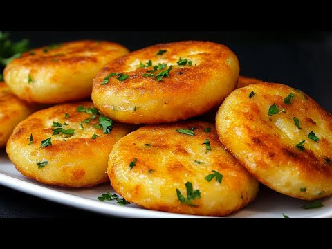 Potatoes with eggs taste better than meat!! Family snack in 10 minutes!