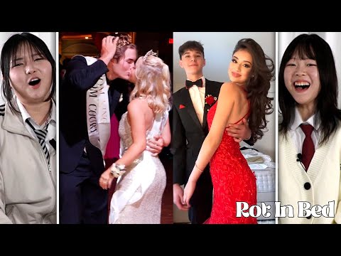 Koreans Teenager React to Prom party Videos in x Tiktok For The First Time  | Rot In Bed