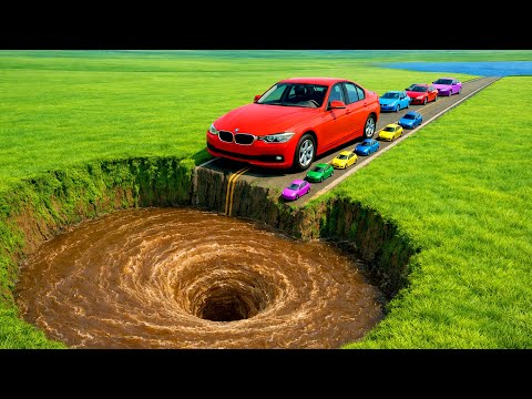 🔥 BIG & SMALL CARS vs MONSTER PIT REMIX 2 – BeamNG.drive Ultimate Crash Compilation | Impala BeamNG