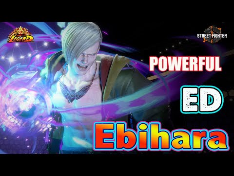 SF6 ED Gameplay at Peak Level 🔥 EBIHARA ED World Best 👊 SF6 High Level Gameplay