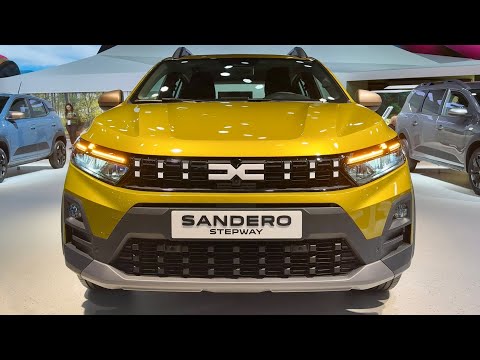 DACIA SANDERO STEPWAY 2026 (FACELIFT) - new modern LED lights, touchscreen & DIGITAL COCKPIT
