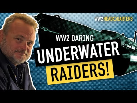 Inside a WW2 X-Craft SUBMARINE!  With Al Murray & James Holland