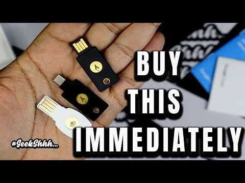 2FA Hardware Keys #Google #Yubikey #GeekShhh #Security
