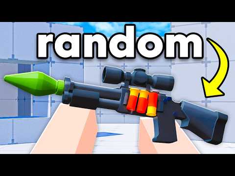 Rivals, But Weapons Are RANDOMIZED!!