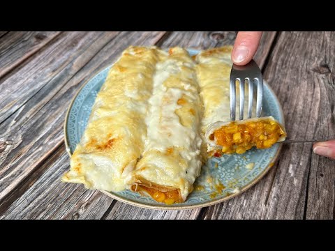 Canelones de Calabaza y Choclo! Masa, relleno y Salsa casera
