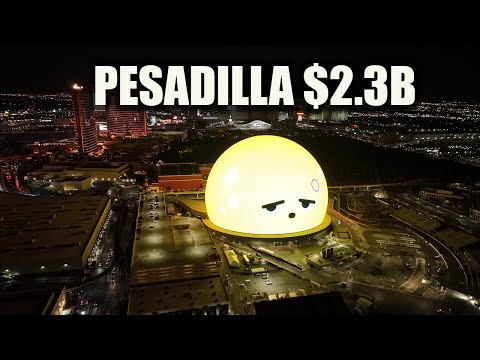 La Esfera de Las Vegas, de $2.3 mil millones, está muriendo más rápido de lo esperado