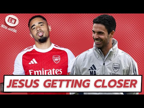 Arsenal latest news: Jesus edges closer | Changes vs Palace | Odegaard's injury update