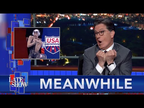 Meanwhile... Olympic Swimmer's Warmup Dance Goes Viral