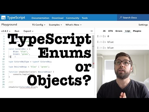 TypeScript Enums or Objects?