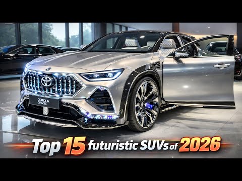Top 15 Upcoming SUVs of 2026 – Luxury, Power & Tech Overload