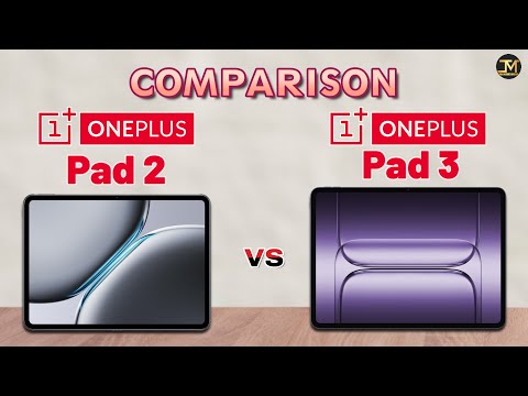 OnePlus Pad 3 vs OnePlus Pad 2 : Full Comparison❓🤔