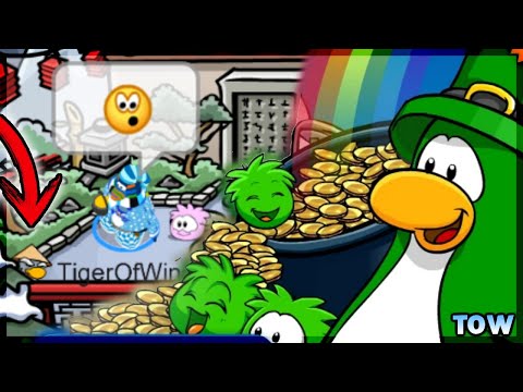 🔓 Mini St. Patrick’s Event + CODE & Best Pin! 🍀  Club Penguin Rewritten