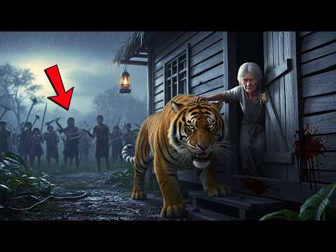La anciana que crió a un tigre… y esto partió al pueblo en dos