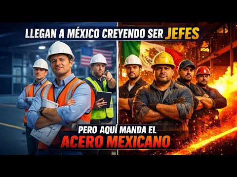 Ingenieros gringos llegan a MÉXICO creyendo que iban a MANDAR, pero el ACERO MANDA aquí
