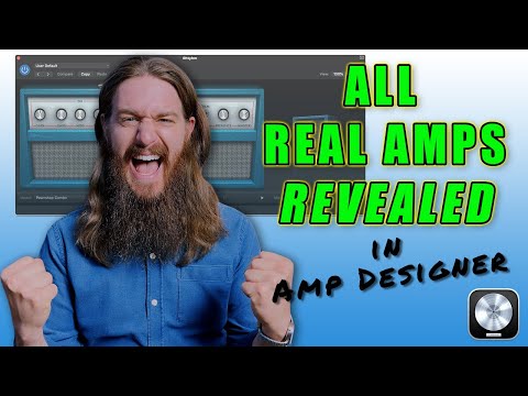 The Real Amps Behind Logic Pro's Amp Designer // What Are They Emulating? (Part 5)