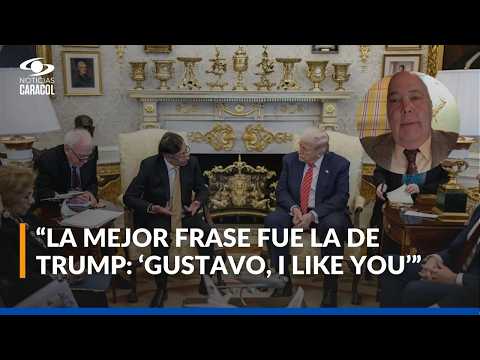El 'detrás de cámaras' y las curiosidades de la reunión de Gustavo Petro y Donald Trump
