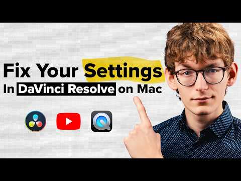 The best Settings for DaVinci Resolve on Mac