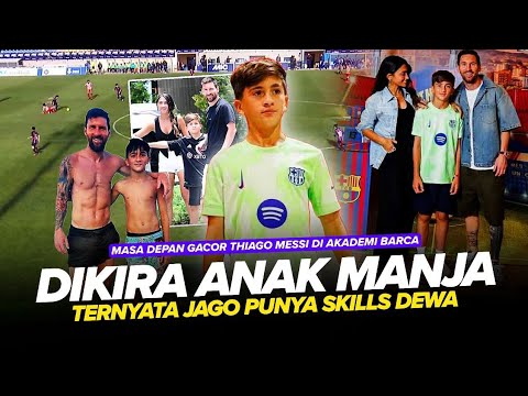DITITIPKAN KE LA MASIA!! Prospek Gila Messi, Jadikan Thiago Striker Masa Depan Barcelona & Argentina